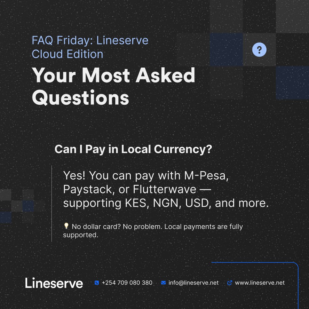 Lineserve tweet media