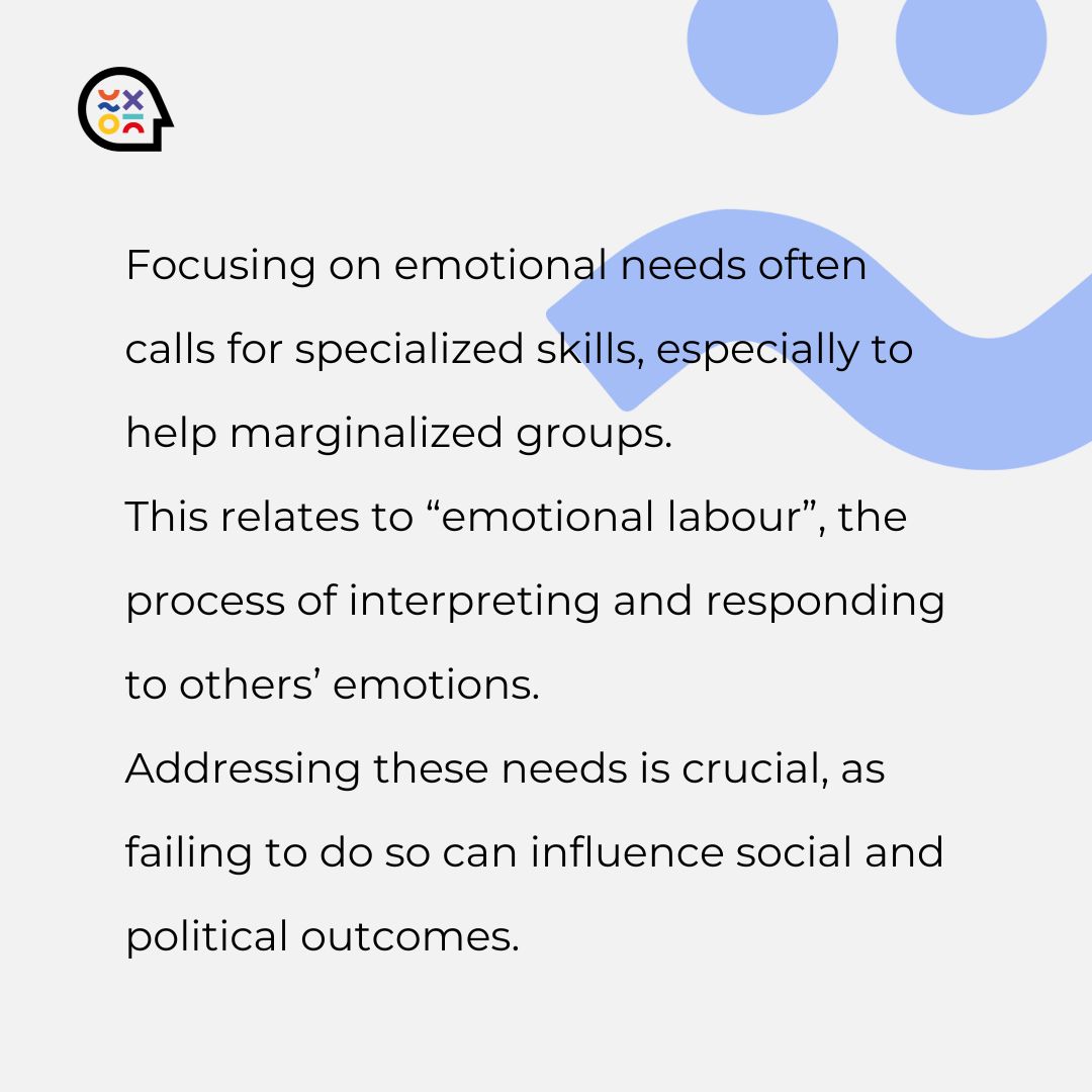 encodemotion's tweet photo. Emotional needs like feeling recognised, included, secure, and trusting strongly influence political engagement.
ENCODE explores how responding to these needs can support healthier democratic discourse.
#ENCODE #EmotionalNeeds #Democracy #PoliticalPsychology #HorizonEurope https://t.co/SHeBRLwQx3