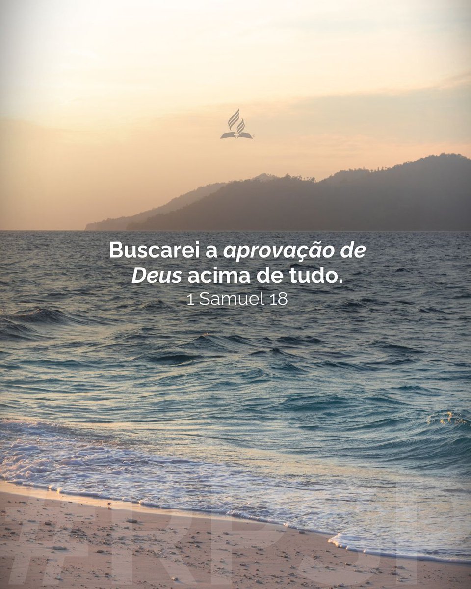 iasd's tweet photo. Buscar a aprovação de Deus é libertador. Quando Ele se agrada, todo o resto perde importância. 🙏🏻

👉 Se você escolhe agradar a Deus acima de tudo, comente “amém” e compartilhe.

#TextoBíblico #RPSP https://t.co/7jD22wFhCo