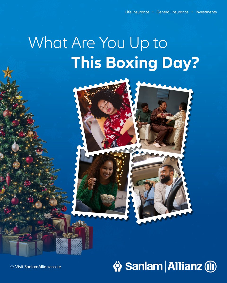 Are we officially on one of those days where we don’t know what day it is or what time it is? Whatever you are up to today, have a blast and take time to unwind. You deserve it.

Happy boxing Day. 

#LiveWithConfidence