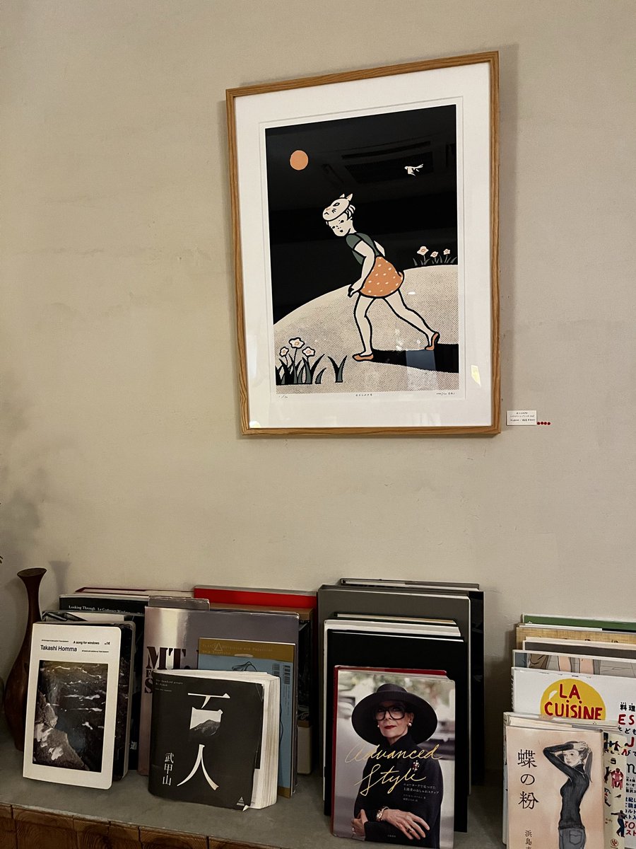 shinsasakubo's tweet photo. ますこえりさんの展示やってます⭐️
秩父の喫茶カルネにて。 https://t.co/QmiMeEvFhY