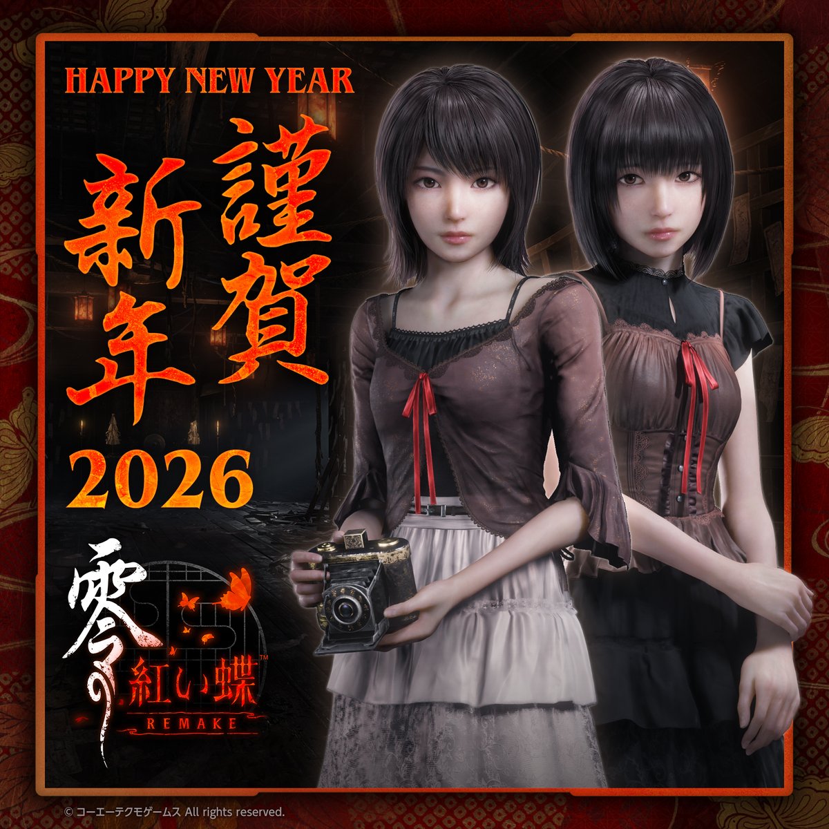 零」シリーズ 公式 『零 ～紅い蝶～ REMAKE』2026年3月12日発売