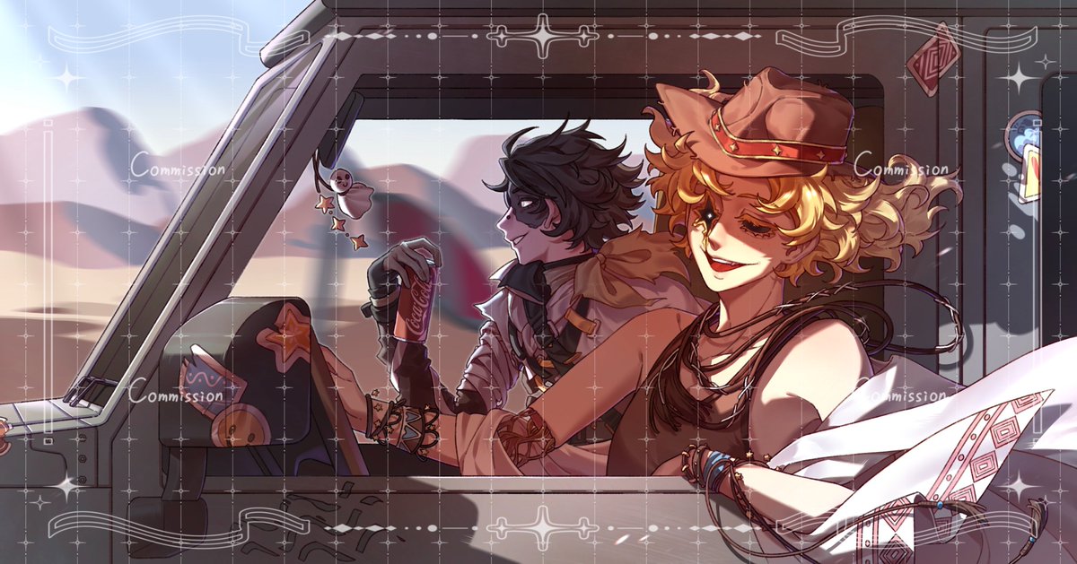 mianzhumianzhu's tweet image. #探曲 
⛏️commission⭐
“去兜风吧”