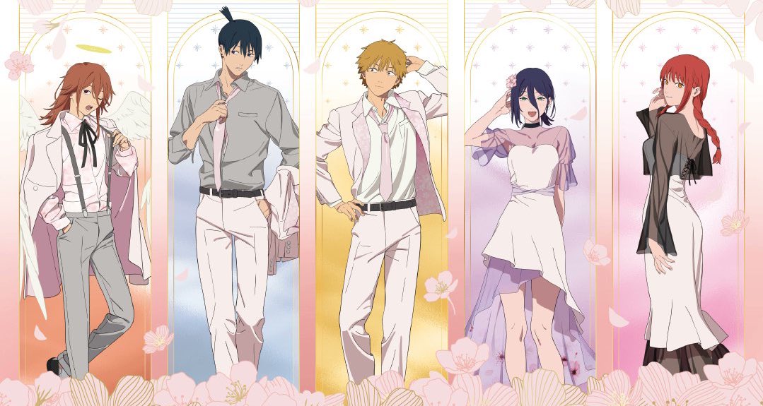 D_Kumii's tweet image. New Chainsaw Man illustrations