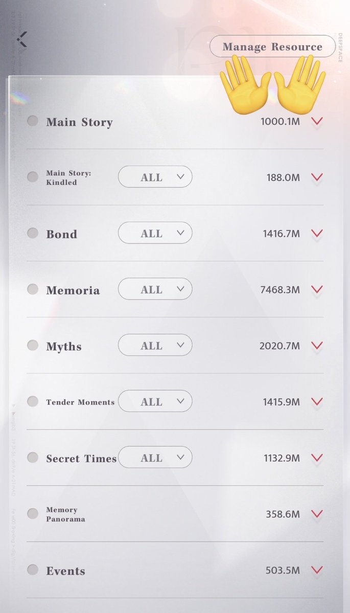 soulsfeathers's tweet image. Friendly reminder that you can open up storage space for LADS by deleting in-game resources that you don't need! That includes downloaded kindleds, mainstory, event chapters, etc.

That alone gave me 6 more GB so I really recommend going through it before the big update.

You can…