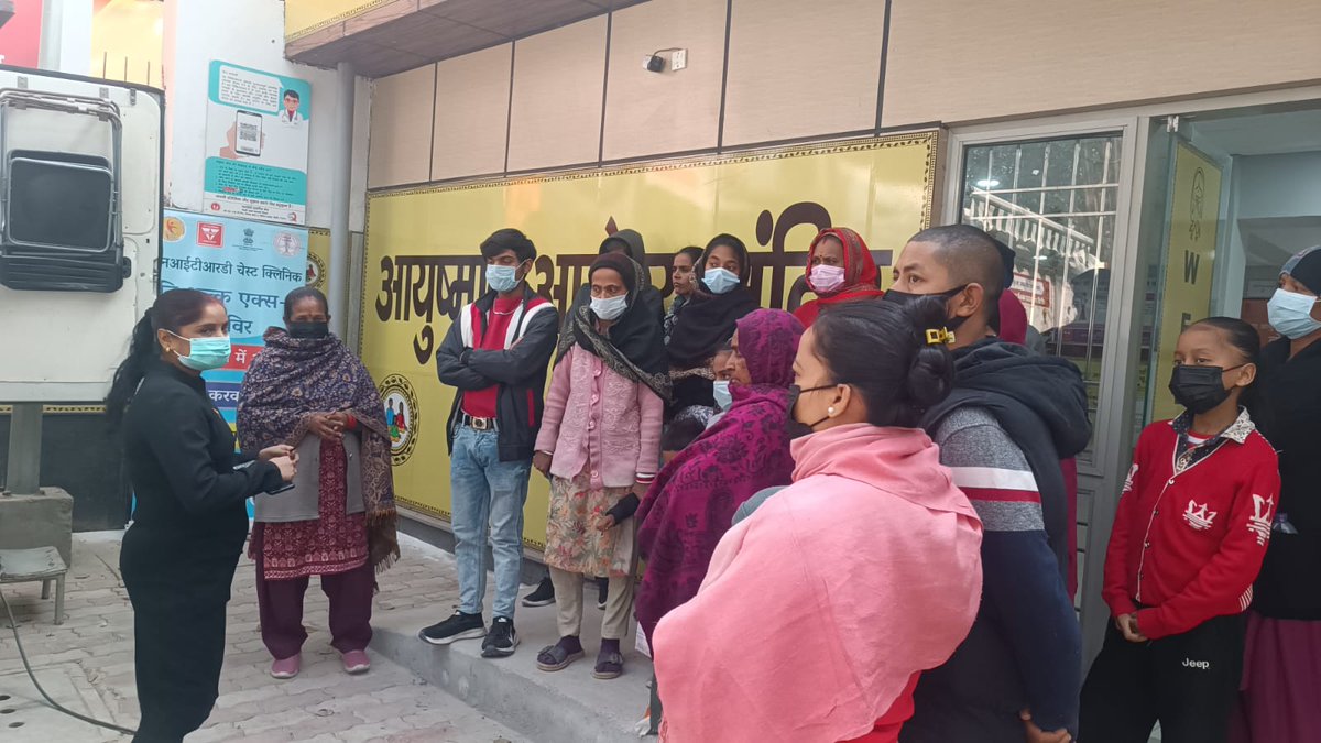 institute_NITRD's tweet photo. 📍 Nikshay Vahan Camp – Ber Sarai Dispensary
🩺 Screened: 107 | X-rays: 29
Strengthening early TB detection and ensuring timely diagnosis through active case finding under NTEP.
#EndTB #TBMuktBharat #NTEP #ActiveCaseFinding #DelhiFightsTB
@TbDivision @NHM_Delhi @DelhistateNTEP https://t.co/QBSxZDWEKR