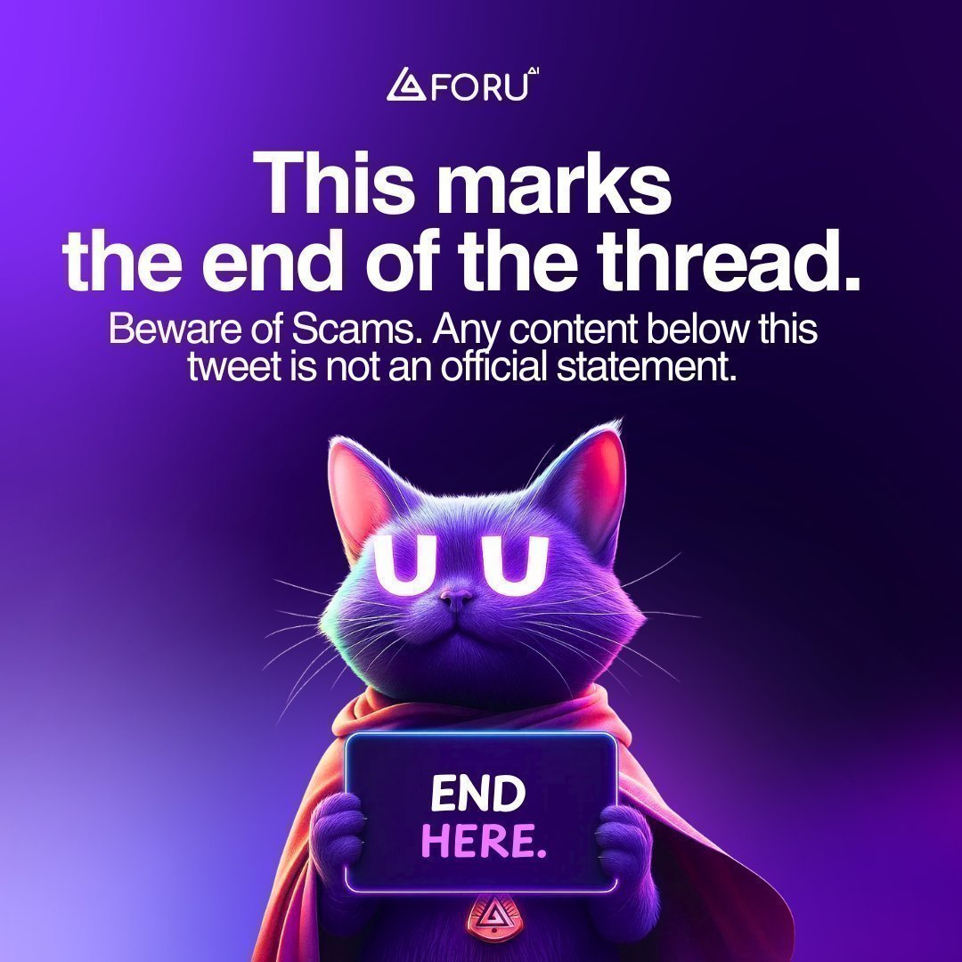 ForU AI | ฅ^◡ ⩊ ◡^ฅ (@4uaicrypto) on Twitter photo 
