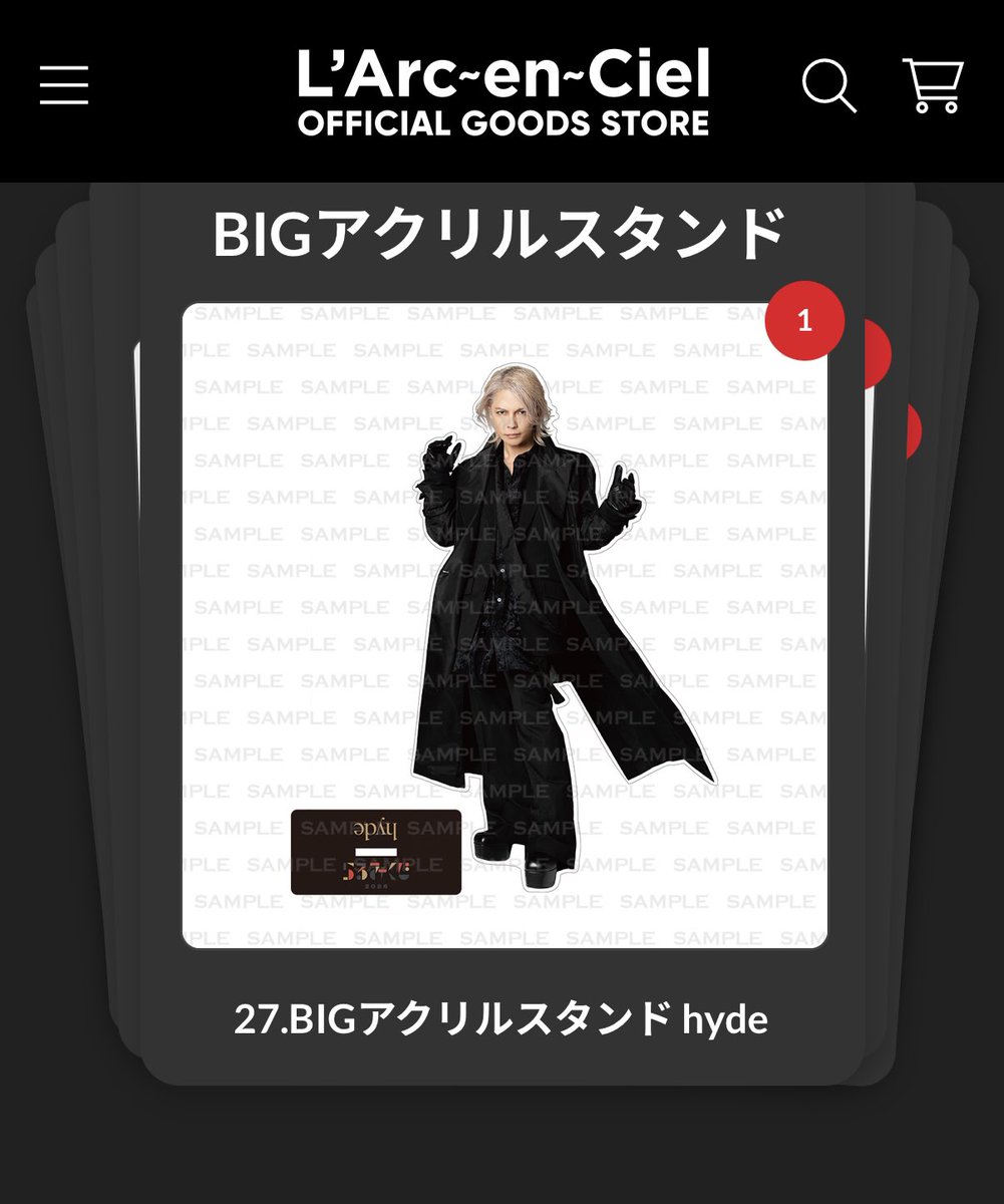 10回で2%引けた嬉しい♡ このビジュやばい♡ #らるみくじ #hyde