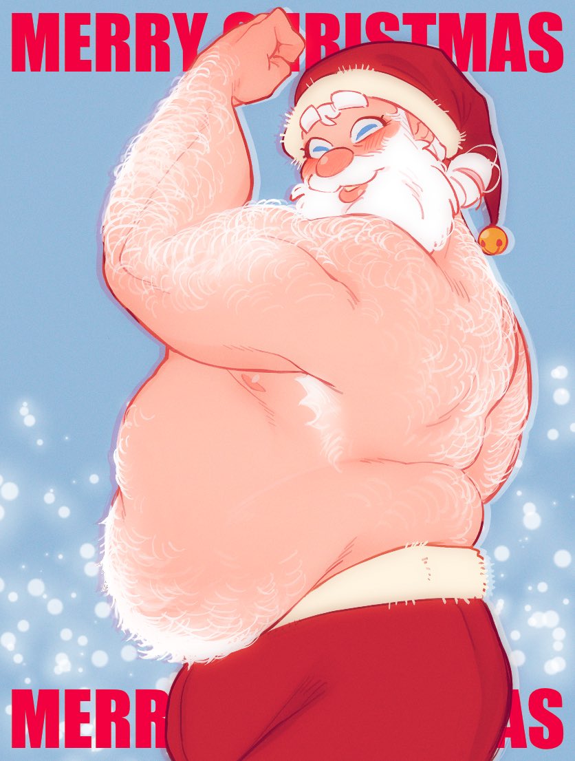 SprinkleCake00Z's tweet image. Merry Christmas Everyone!! 😛🎄🎅🏻

Enjoy my beefy Santa