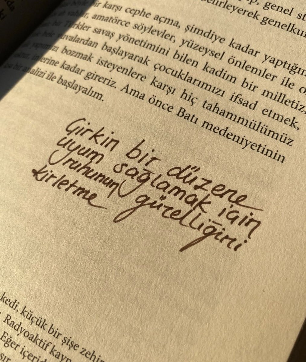 Kitaplardan Alıntılar (@sivriikalemler) on Twitter photo 