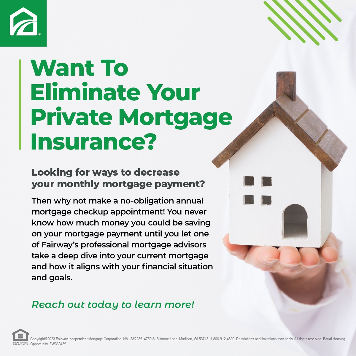 LisaFairwayIMC's tweet photo. Is it time for your mortgage checkup? Contact me today to get started! https://t.co/S5EQpoDOVJ