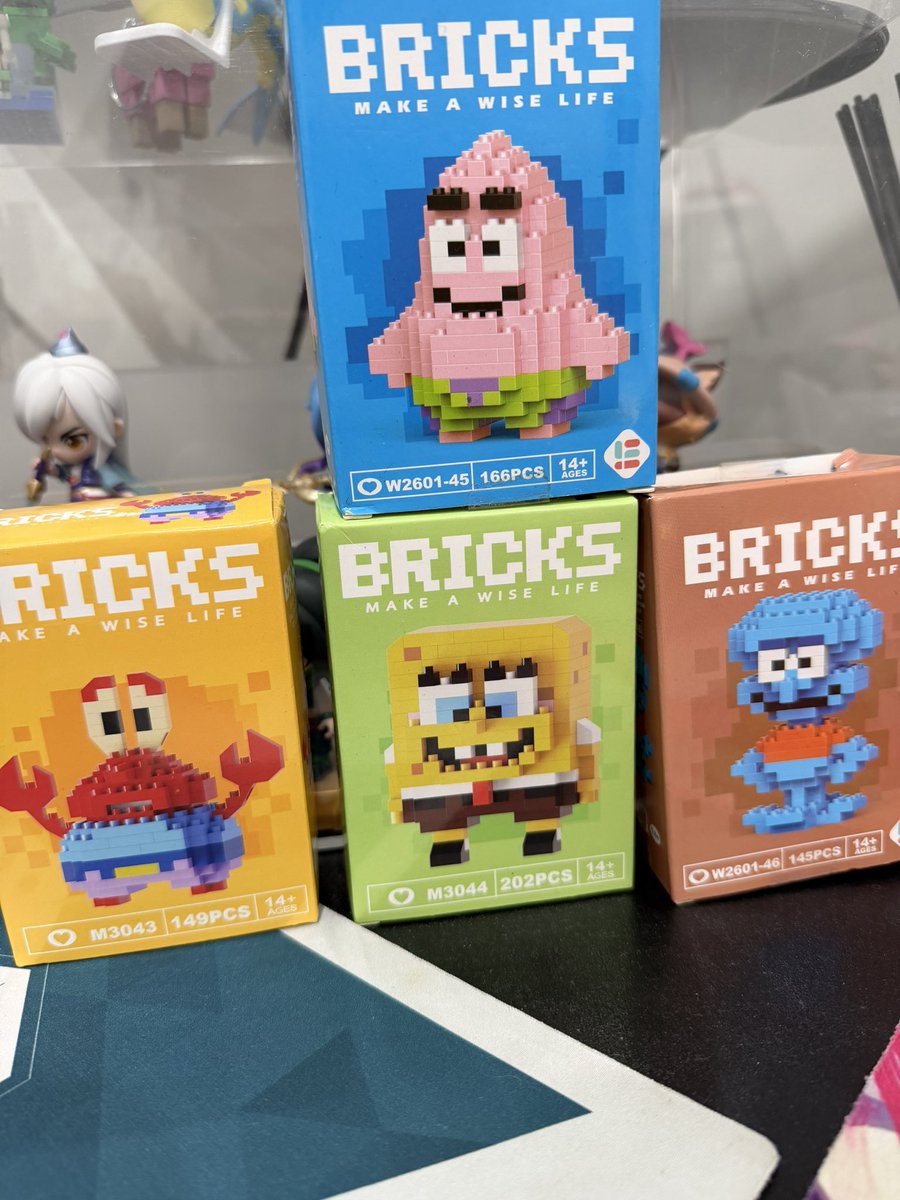 Man I love boot leg nano blocks 😂