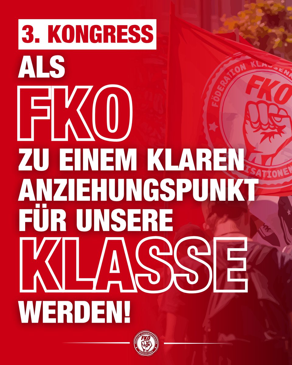 FKOonline's tweet photo. Als FKO zu einem klaren Anziehungspunkt für unsere Klasse werden! 🚩✊

▶️ Den ganzen Text findest du auf unserer Website unter: https://t.co/Bit3sOTRIb https://t.co/WaIWm2qEYn