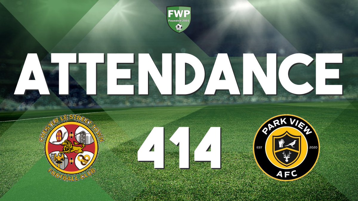 CestrianTweet's tweet image. ATTENDANCE: Chester-le-Street Town v Park View AFC - 414 fwp.co/GaVLYk