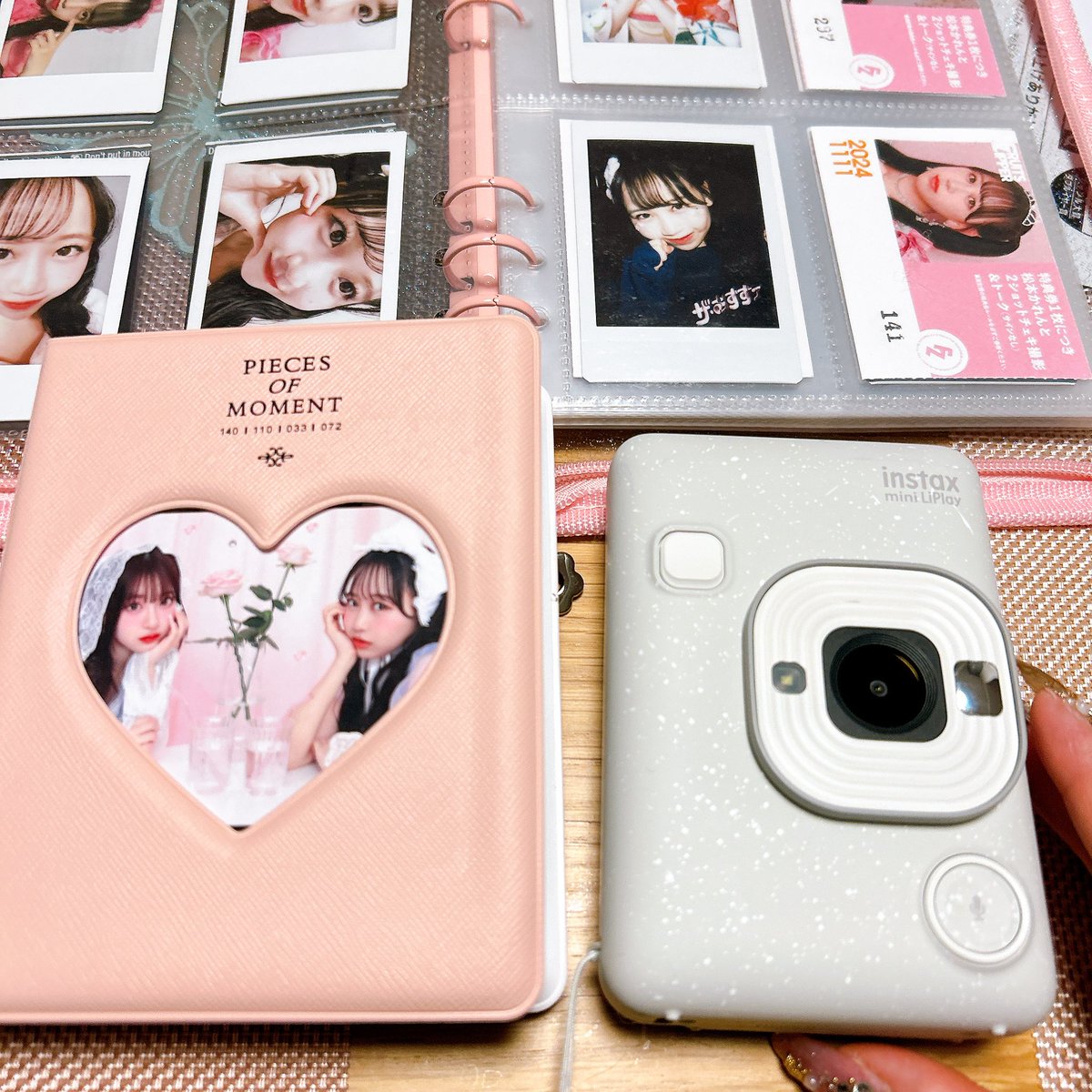 チェキ帳落として病みまくってたけど、データ残してたからチェキ機買っ