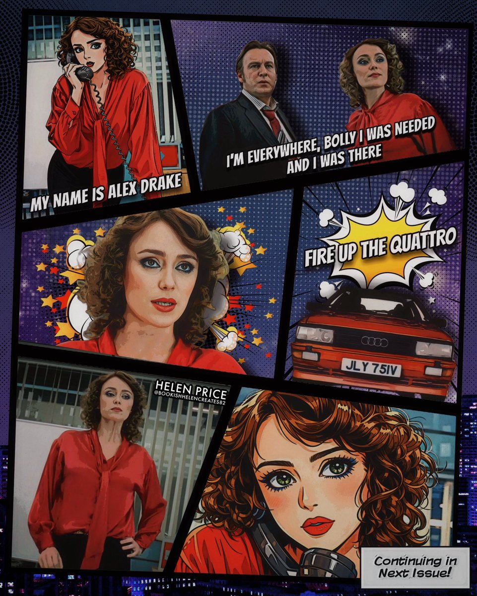 helenprice82's tweet image. New ashes to ashes Alex drake (aka Bolly) comic style edit #alexdrake #keeleyhawes