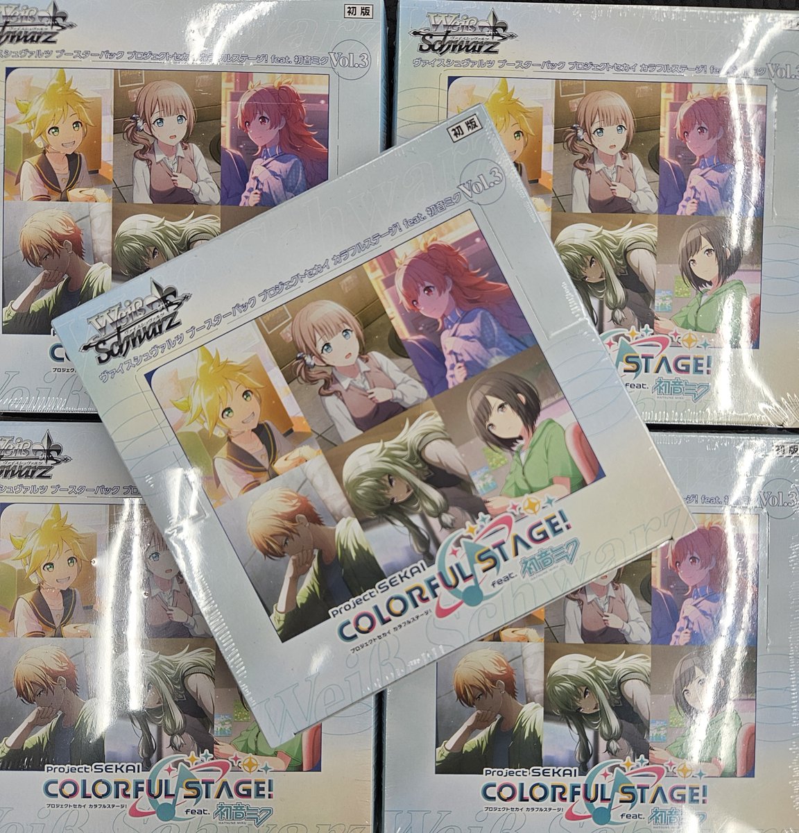 新作入荷 #ヴァイスシュヴァルツ ブースターパック 「プロジェクト