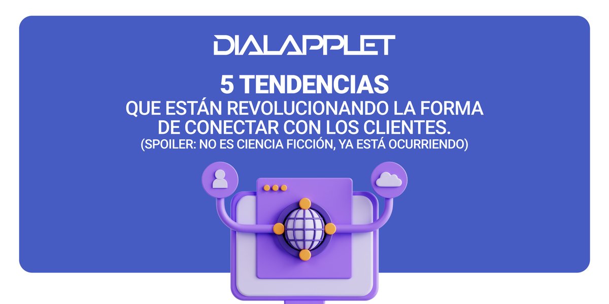 🚨 El #CustomerExperience está evolucionando, y estas 5 tendencias lo están transformando:

1️⃣ Personalización con IA
2️⃣ Automatización con empatía
3️⃣ Omnicanalidad sin fricciones
4️⃣ Atención proactiva

Leer más👉dialapplet.com/5-tendencias-c…