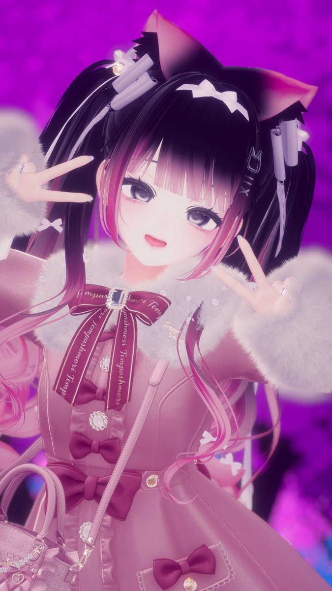ruru_vrc_'s tweet photo. 冬のおしゃれが楽しいです　#てんぱすおおもり https://t.co/eTgYEfByAl
