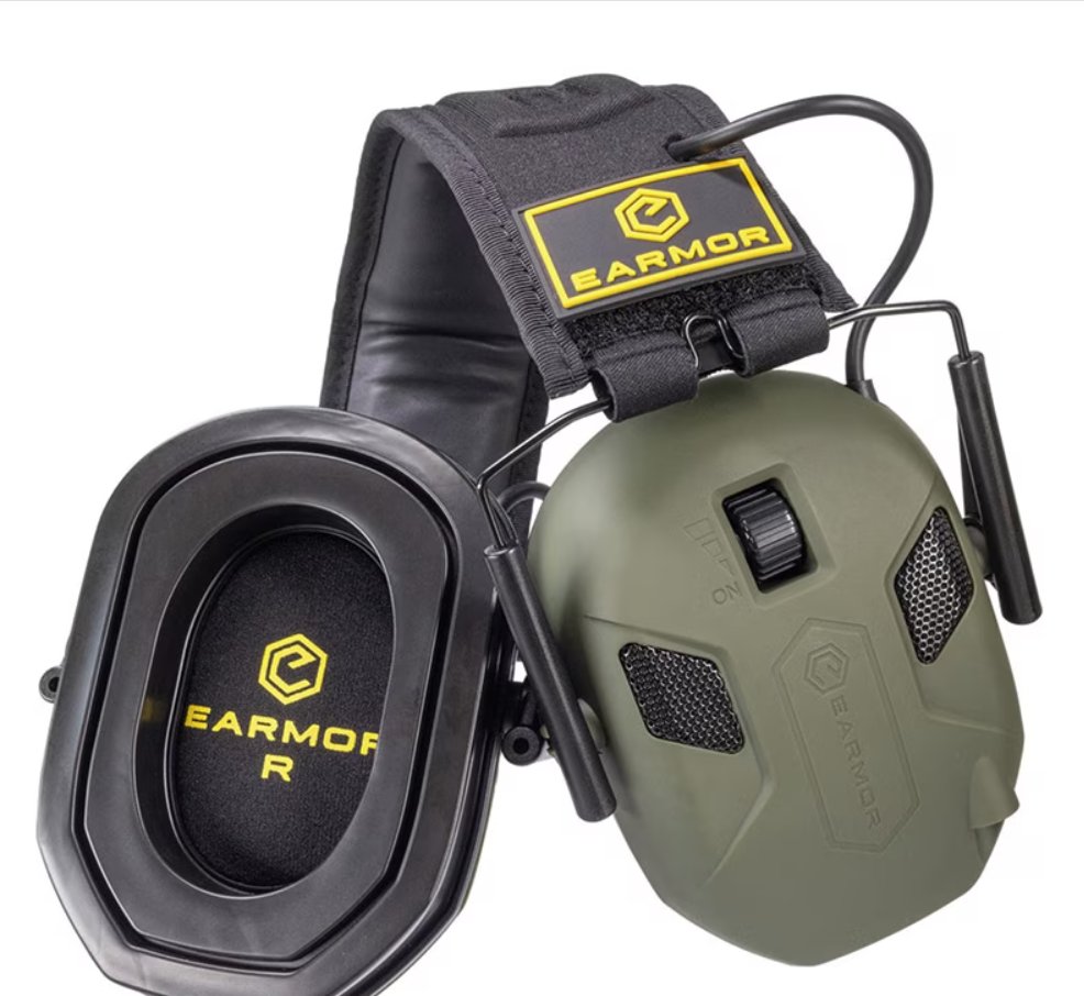 OPSMEN EARMOR M300X タクティカル電子イヤーマフ FG (パッシブノイズ