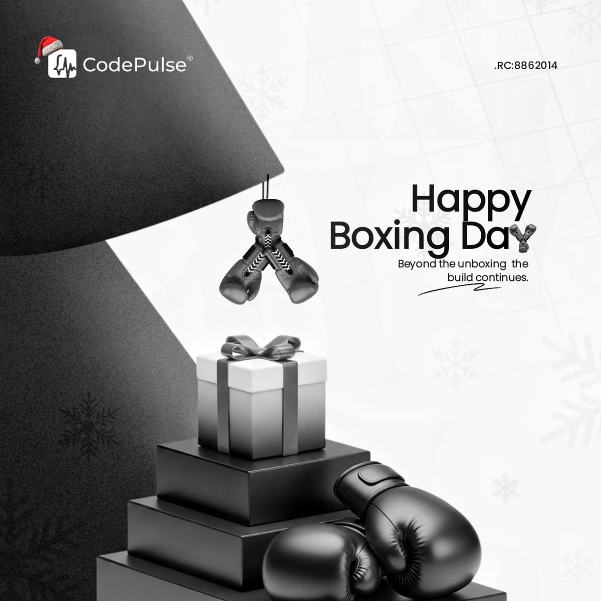 Happy Boxing Day from CodePulse. 🤍

Yesterday was for enjoyment, today is for rest and reset.

Whether you’re: 
📌 Reviewing notes.
📌 Watching one tech video.
📌 Or still recovering from food coma.

You’re doing fine.

How are you spending your Boxing Day?

Tell us👇🏽🤍
