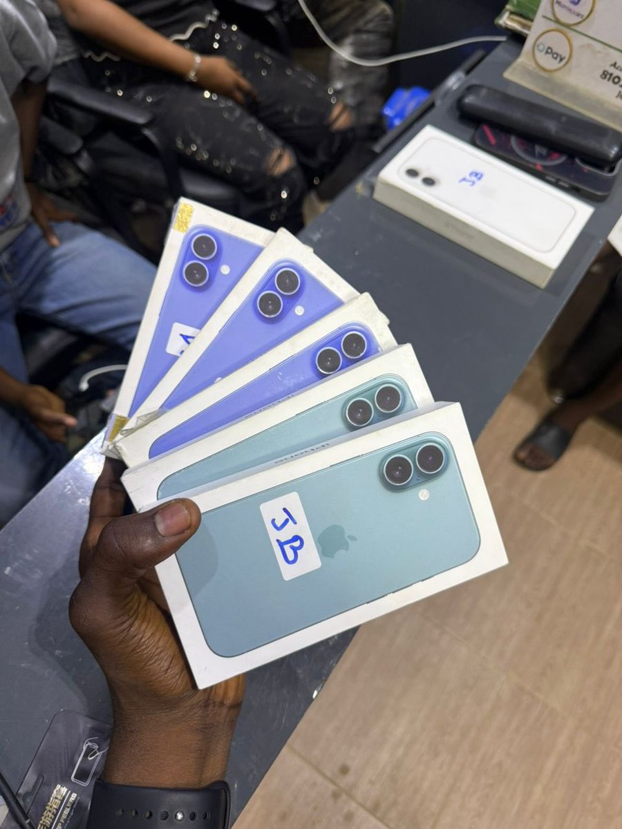 Non Active iPhone 16 Available 128gb

Visit store or send a message.
Call Adam: 08164932138

Location 📍: Sango Ojurin, #Ibadan.

Store Open ⏱: 8am -  7pm 
Delivery Hour ⏱: 8am - 5pm (Nationwide) 

🔁 We accept swapping