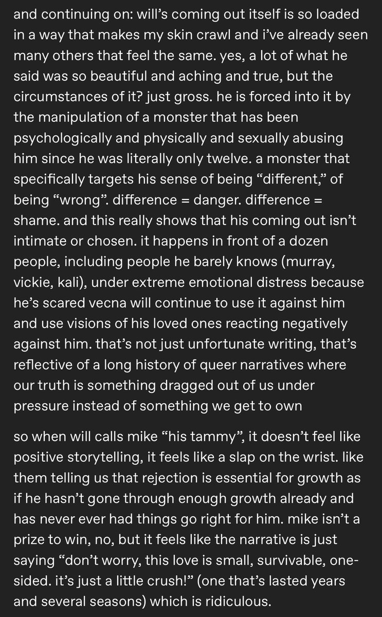 icantbehereatm's tweet photo. unpacking film/tv history, queerbaiting on stranger things, and how it ties together (1/2) https://t.co/cOhrgsnC8V