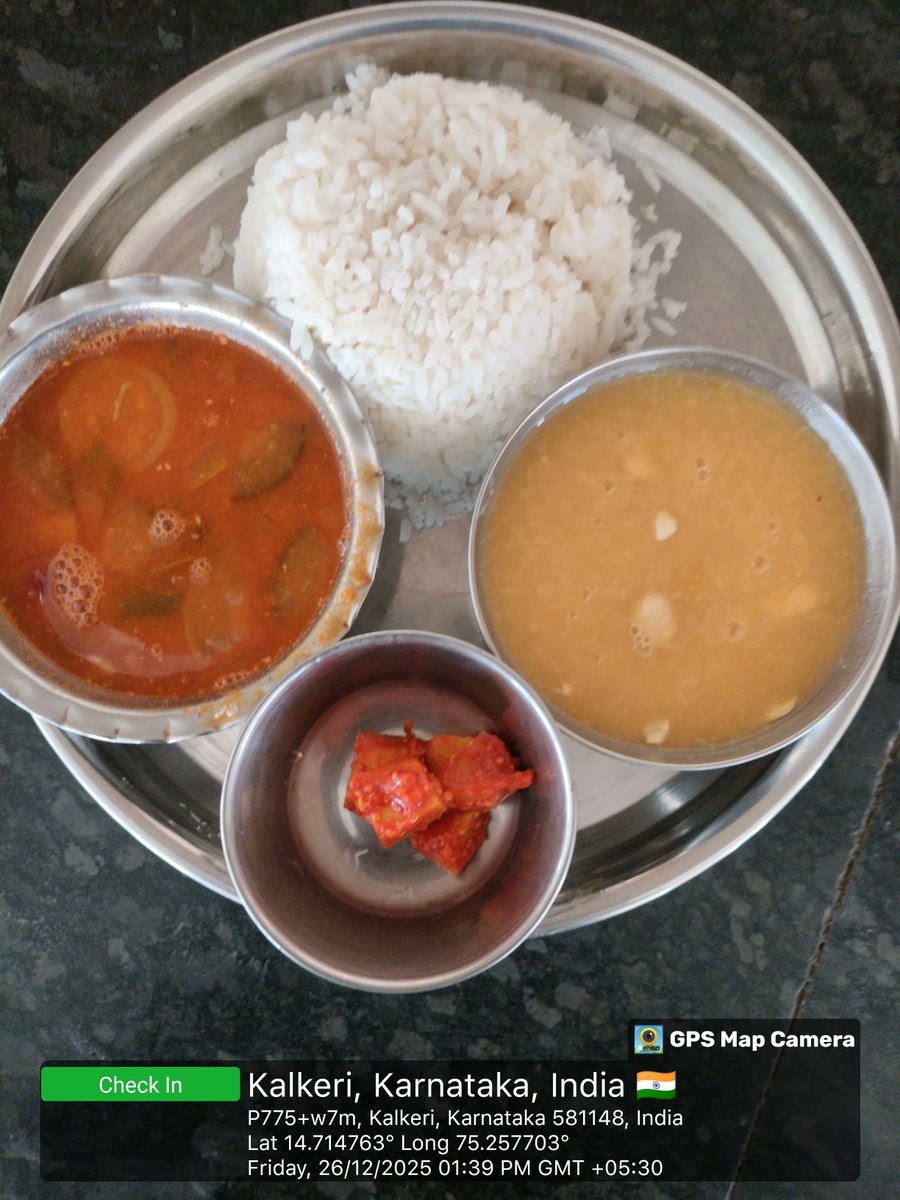 579Sc's tweet image. ಮಧ್ಯಾಹ್ನದ ಊಟ #SocialAudit_SWDMeals #SocialWelfare_Karnataka