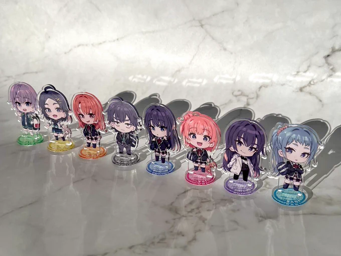 C107で頒布するミニアクスタセット