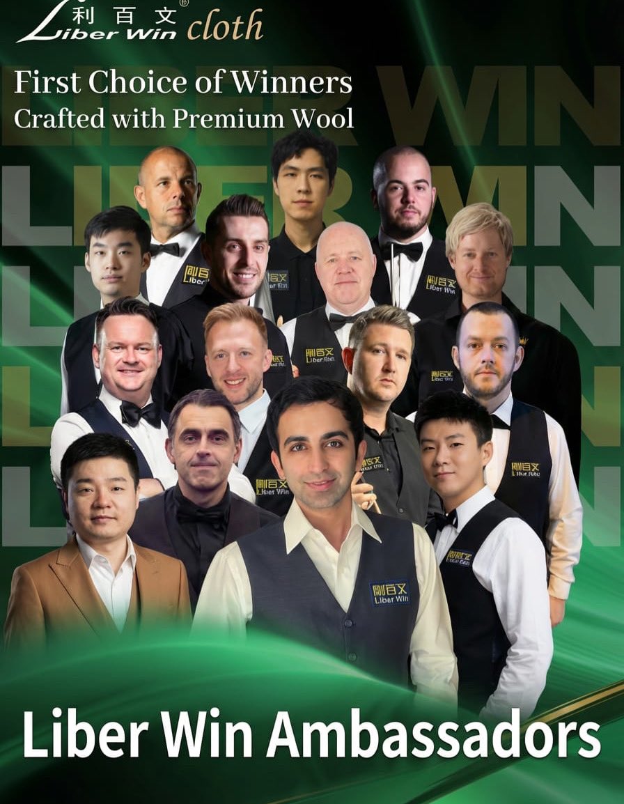 PankajAdvani247's tweet photo. Joining the global elite of snooker champions as a Liber Win Ambassador! Quality, consistency and class - this cloth speaks for itself.  @JLiberwin 
#LiberWin #championschoice #worldclass https://t.co/hpX3lWmRmr