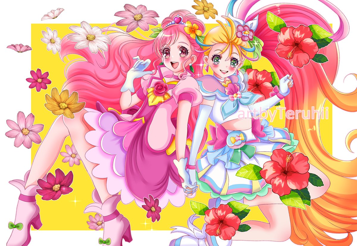Teruhii1's tweet photo. Remember me...? 😝
#fanart 
#SailorMoon 
#Prettycure
#art https://t.co/nOK8bKOHhc