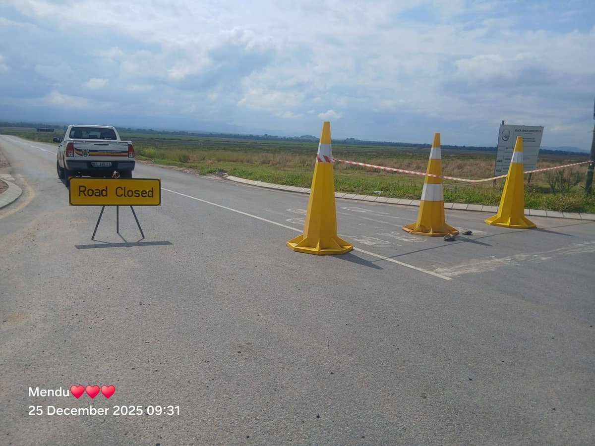 _ArriveAlive's tweet image. Elandskuil Road remains closed due to strong overflow of water at the Crocodile River bridge

arrr.co.za/uqmfv

#ArriveAlive #RoadClosure