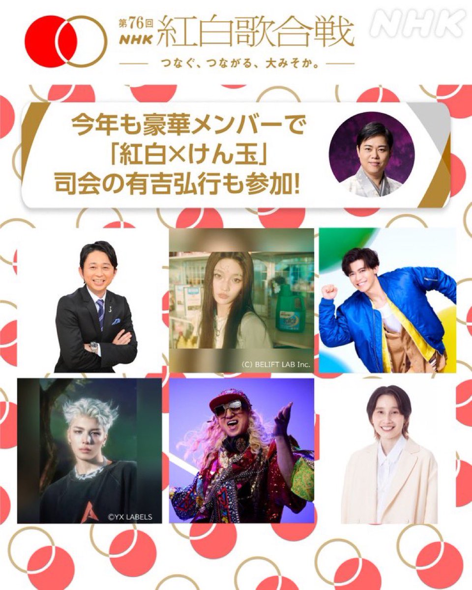 第76回NHK紅白歌合戦 三山ひろしさん歌唱「酒灯り～第9回 けん玉世界