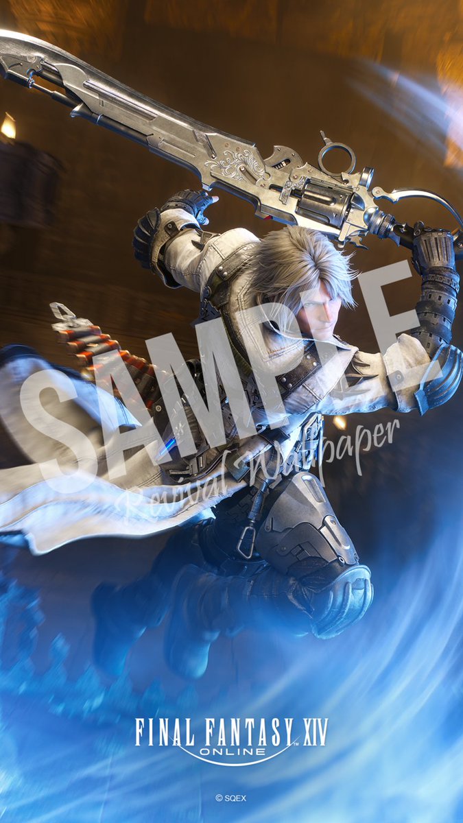 FF14 LINE公式アカウント 1月のLINEオリジナル スマホ壁紙＆カレンダー