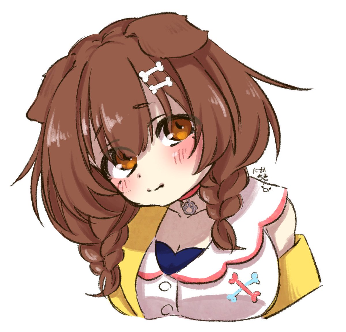 ころさん描いたよー💕
𝑩𝑰𝑮 𝑳𝑶𝑽𝑬 ,,,
 #できたてころね