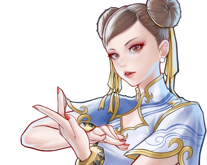 Chun-Li 「 Street Fighter 6 」 #SF6ArtContest3 #スト6イラストコンテスト3 #StreetFighter #ChunLi #StreetFighter6