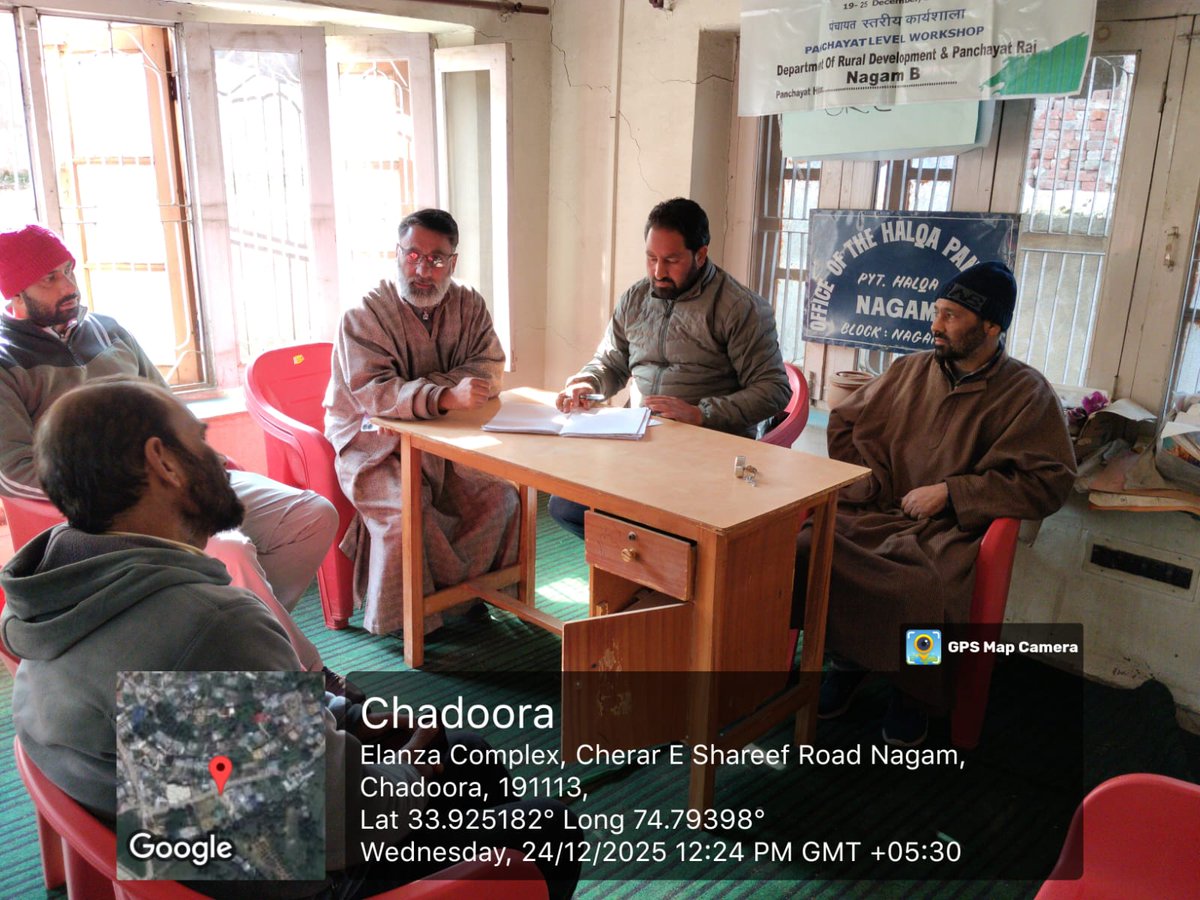bdonagam's tweet photo. Service delivery at Grassroot level during Good Governance week 2025
Panchayat Halqa Nagam B 
Block Nagam 
#PrashasanGaonKiOre 
#GoodGovernanceWeek2025 https://t.co/mTyWPntrms