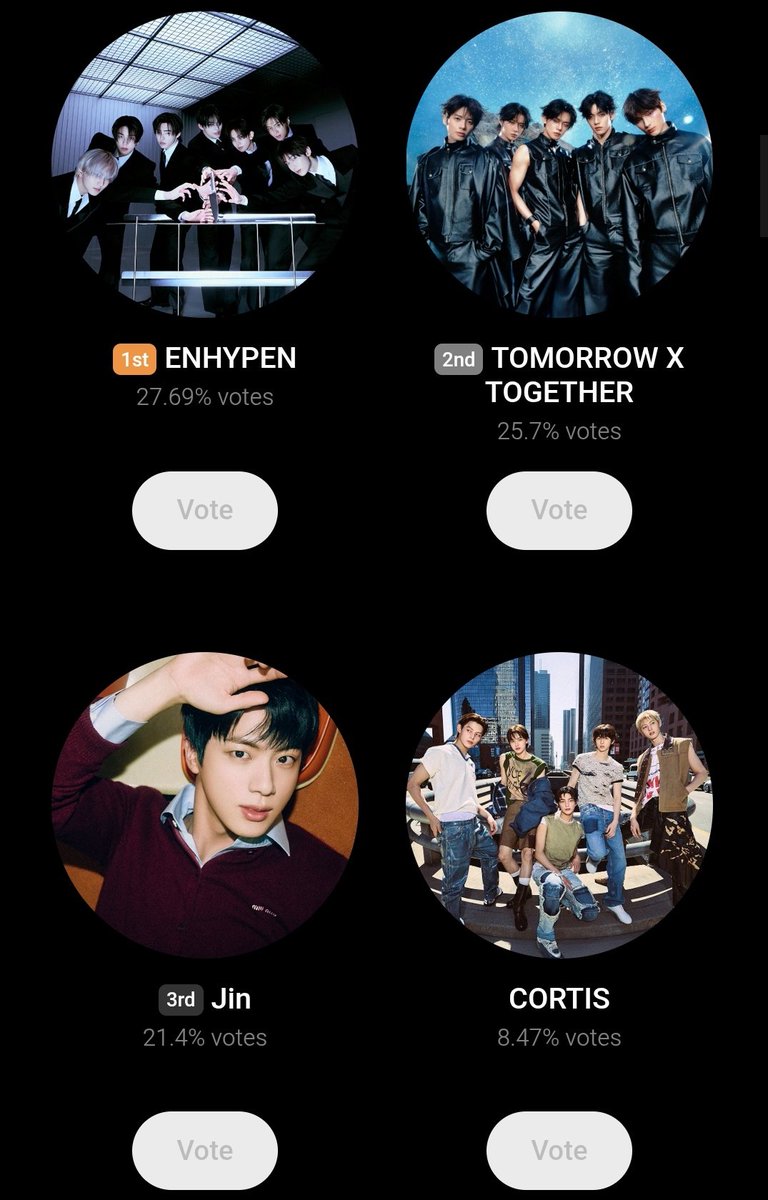 BTS⁷ VOTE (REST) tweet media