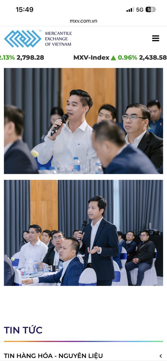 TrananFx's tweet photo. Đại hội thành viên Sở giao dịch hàng hoá Việt nam 2025 https://t.co/FGxuR444sG