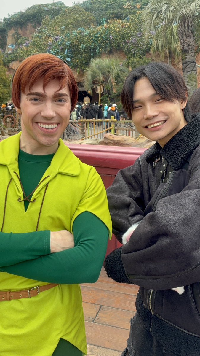 ピーターとの写真ニッコニコでおもろい
めっちゃカッコよかった