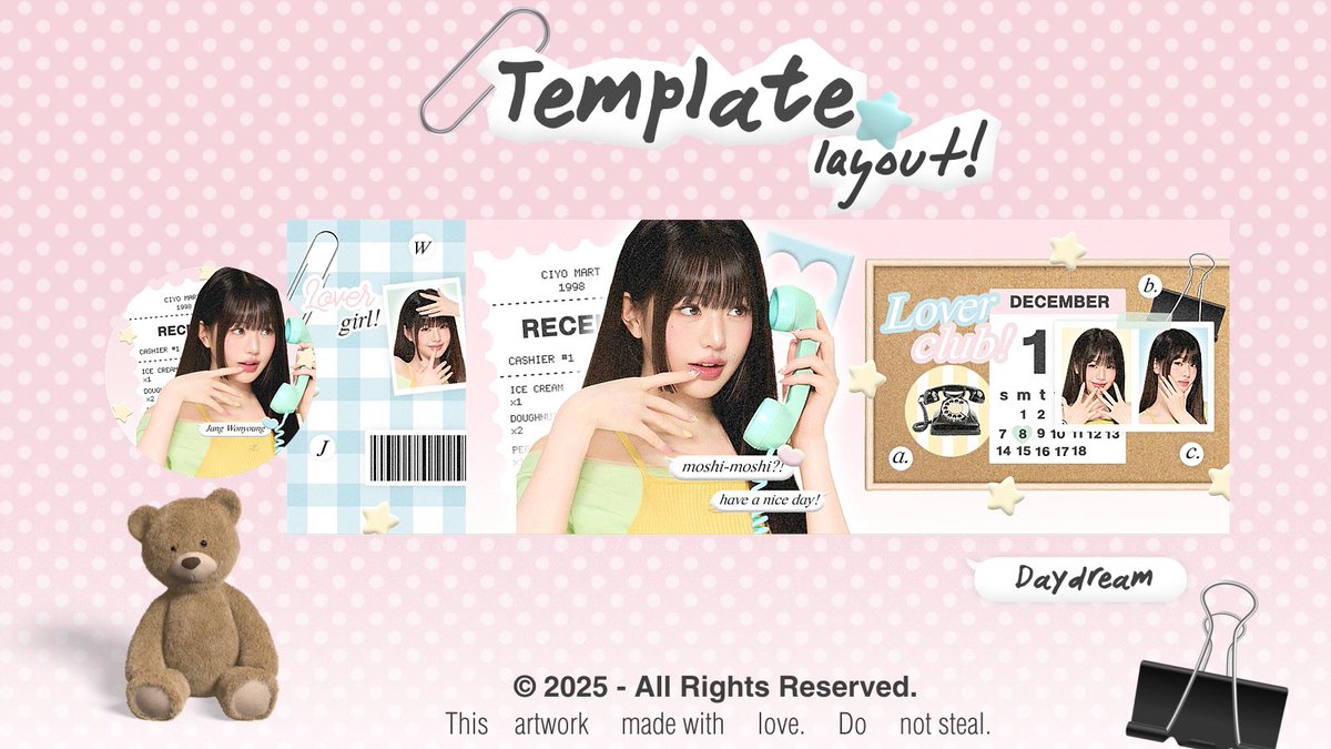ciyo_ok's tweet image. any interactions will be appreciated! 🤍

haloo kenalan sama dua anak baru aku yuk yang nantinya akan aku jual as template layout :3 kalo sekiranya ga aman bisa dm aku secara baik baik ya 📮 kindly cek ALT 🌟 #zonauang #zonaba
