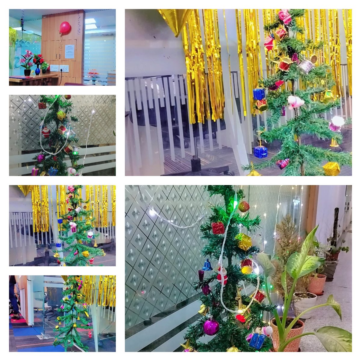 xperience_soft's tweet photo. Our workspace is glowing with Christmas cheer🎄🎁
Small tree, big festive vibes, and lots of smiles!
#ChristmasDecor #OfficeCelebration #HolidayJoy https://t.co/Bud7dqgpYP