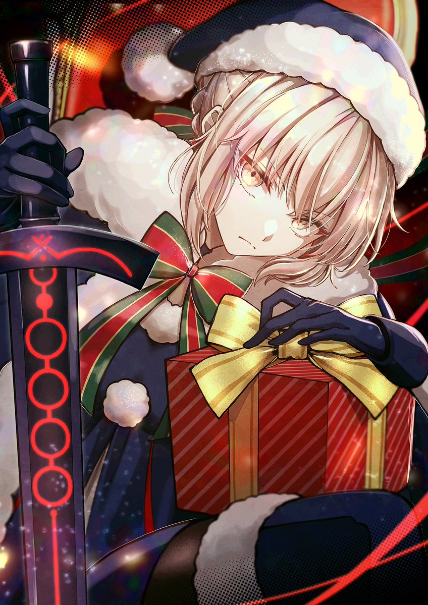 FGO クリスマスのサンタオルタさん✨