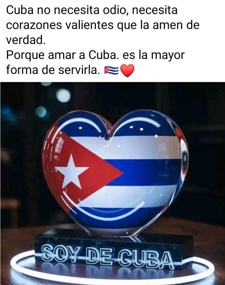 PenaInfant46718's tweet photo. #OrgullosoDeSerCubano #CubaEstáFirme #CubaVencerá https://t.co/3GlwuvHzfP