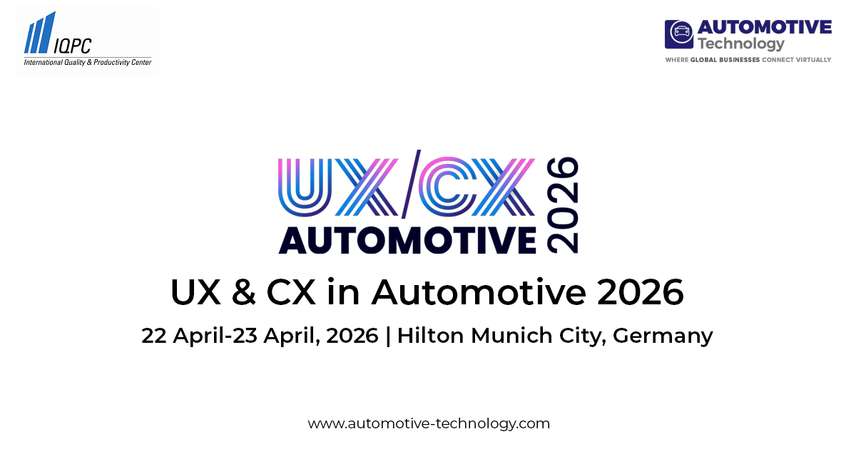 UX &amp; CX in Automotive 2026

How do you design vehicles that truly match customer expectations? UX &amp; CX in Automotive 2026 helps automotive professionals turn user data into better products, stronger loyalty, and long-term growth. 

🔗 automotive-technology.com/events/ux-cx-i…
