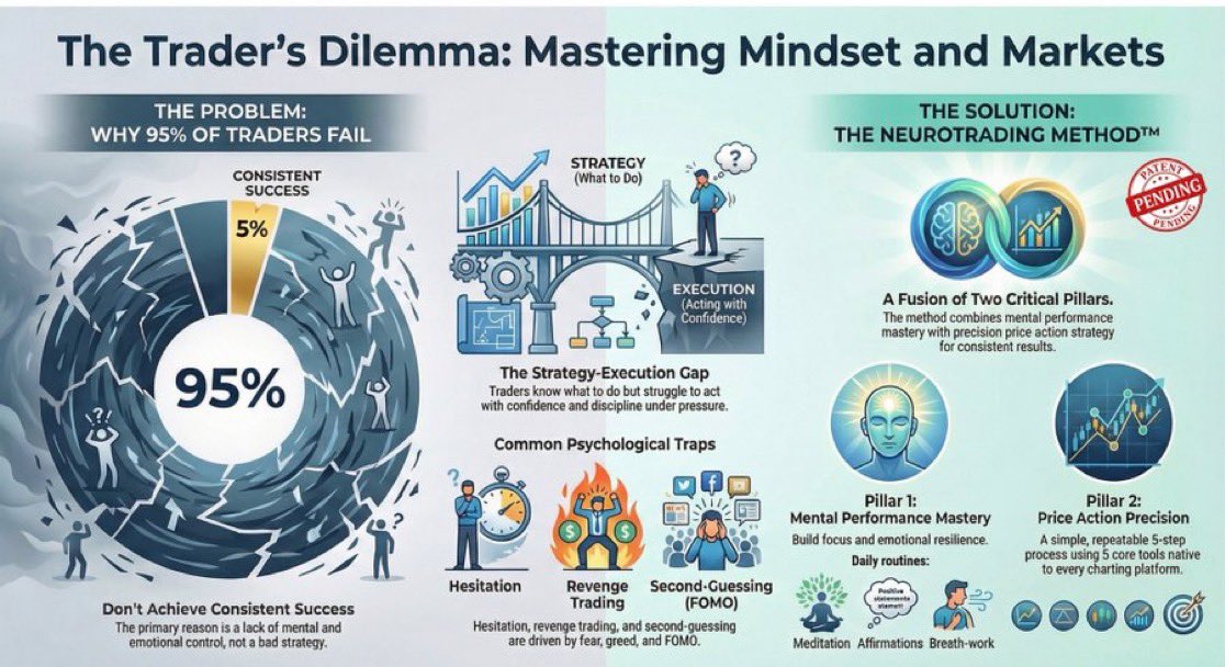 SJosephBurns's tweet image. FREE Guide: Trade stress-free and stay consistent. Download your FREE Patent-Pending NeuroTrading Method™ 👇

insights.stockchartpros.com/neurotrading-g… 

Quick Start Guide, implement the 15-minute daily routines, and bring calm confidence to every trading session. 📈🧠📉

Courtesy of…