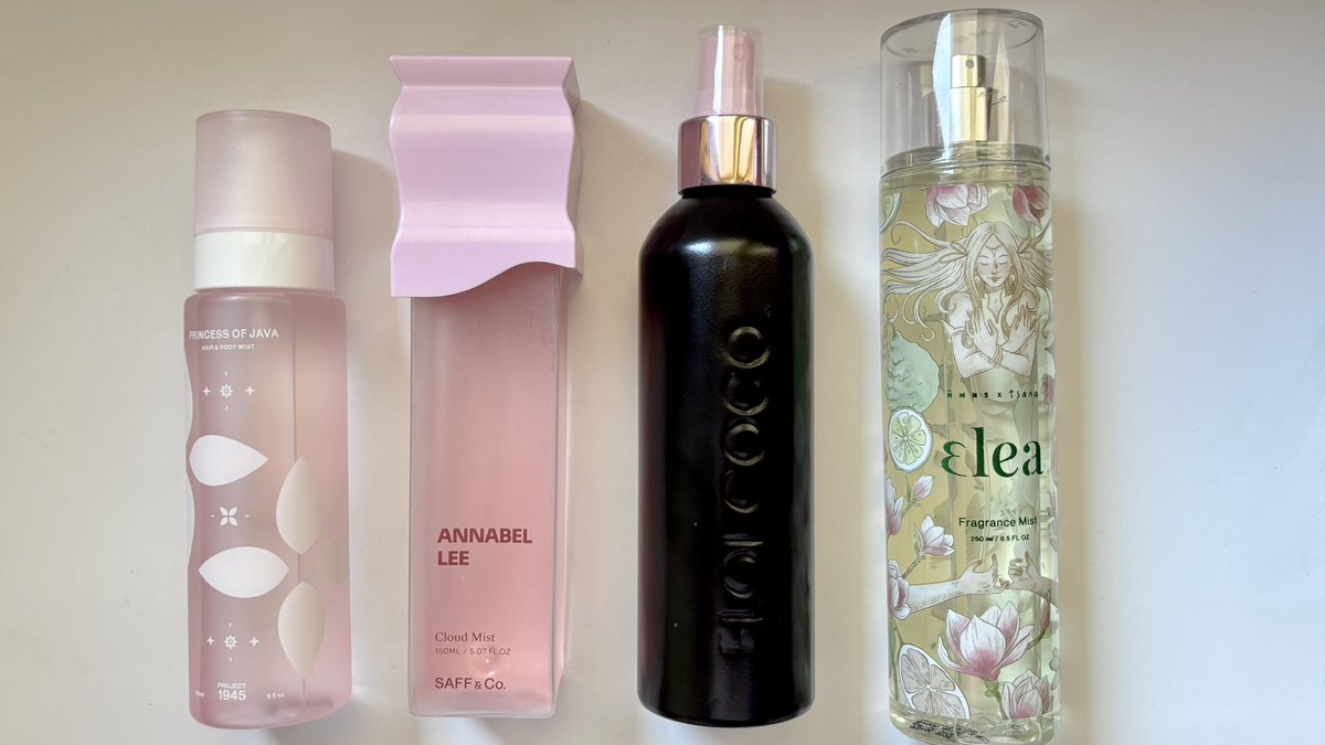 beautiaf's tweet image. MY FAVORITE BODY MIST OF 2025 COLLECTION. ૮₍´˶• . • ⑅ ₎ა

all from local brand.🇮🇩