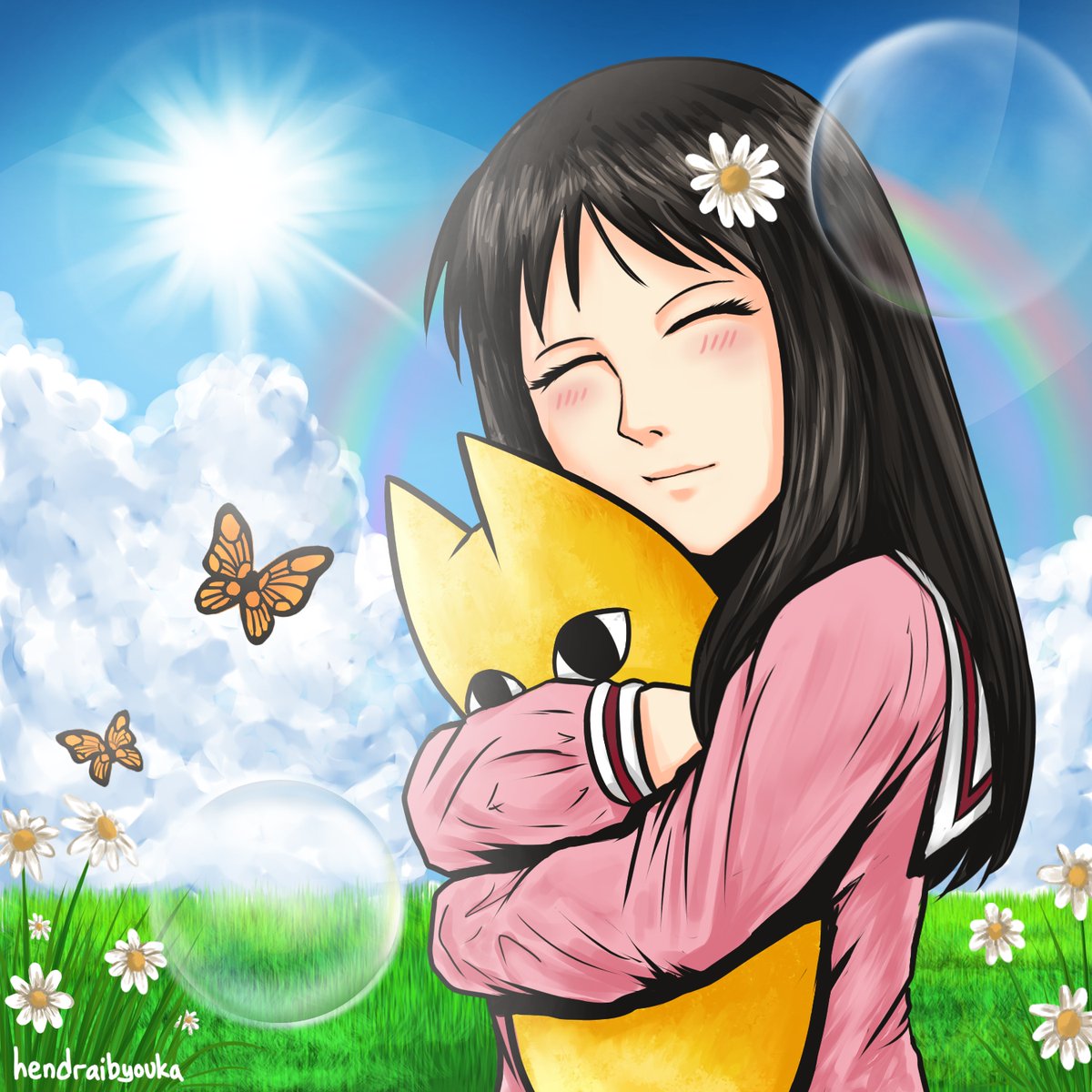 hendraibyouka26's tweet image. Art not made with AI.