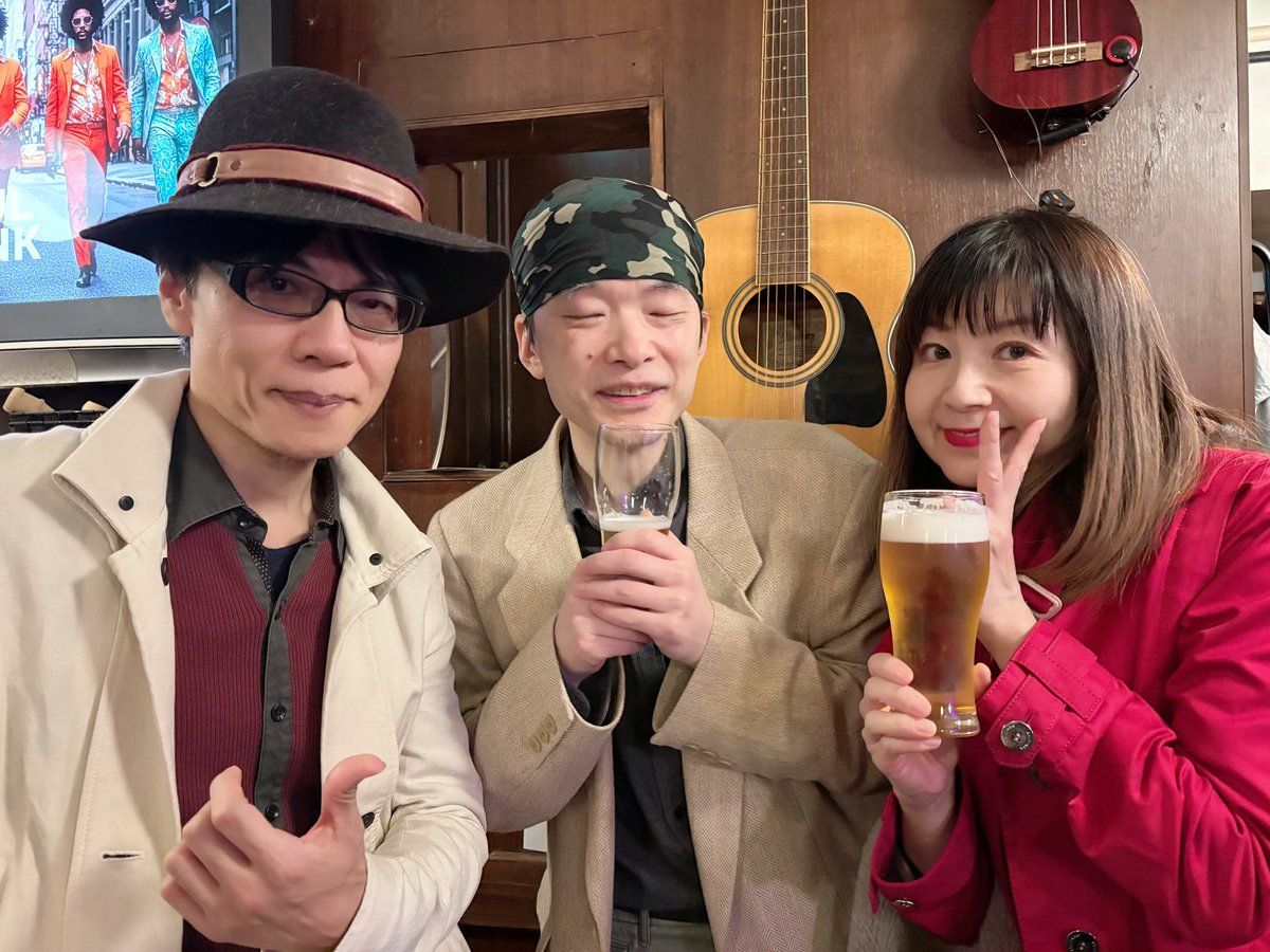 lynlynncollins's tweet image. 約20年ほど前在籍したワシントンゴーゴーのバンド、Groove Planetのマサくんとヤノさんに遭遇❣️嬉C❣️
#funk #washingtongogo #groove 2025振り返り