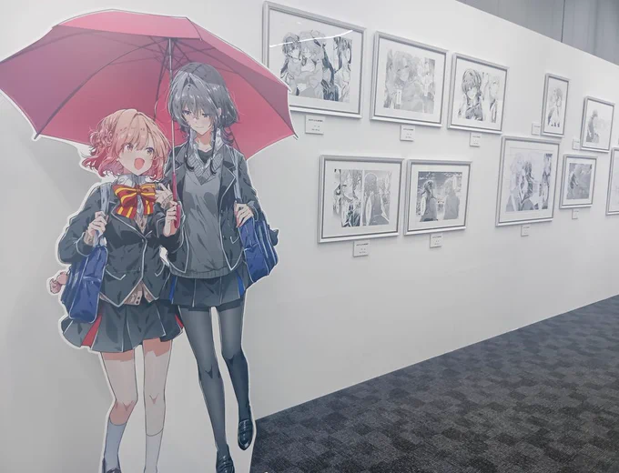 百合姫展→コラボカフェの最強ルートでニコニコ百合厨です